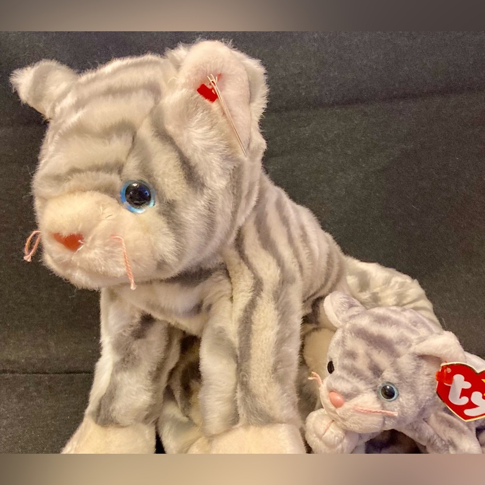 Ty Silver buddy & Beanie set